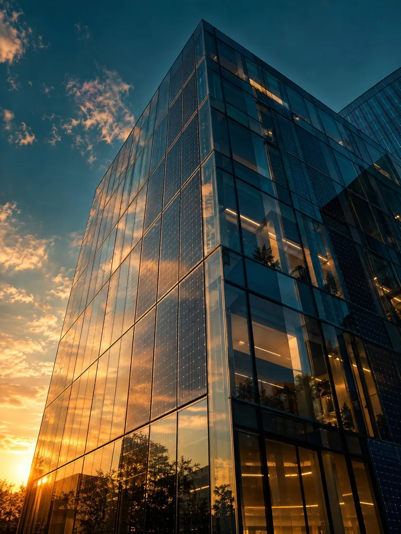 BIPV & solar glass solution applications